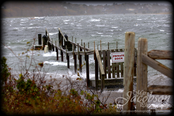 Osterville during Hurricane Sandy