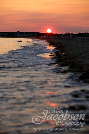 Sunset Covell Beach (Solar Eclipse Eve)