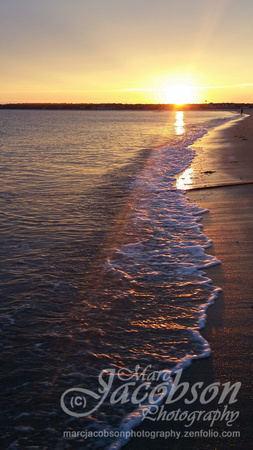 Sunset Covell Beach