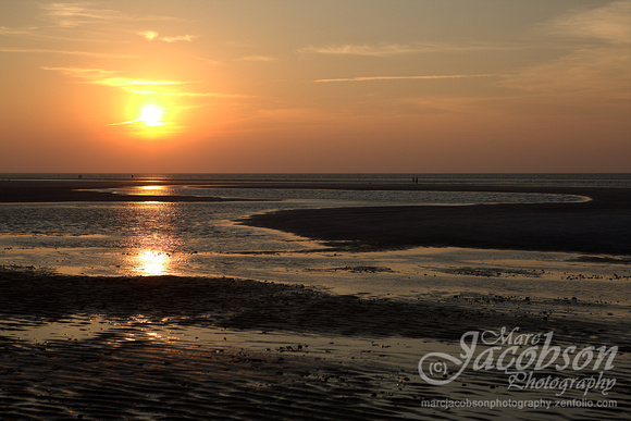 Chapin Beach Sunset at Low Tide (2018)
